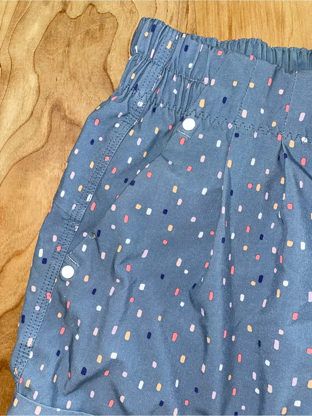 Lululemon Spring Break Away Shorts Size 4 Gray Confetti Running Athleisure
